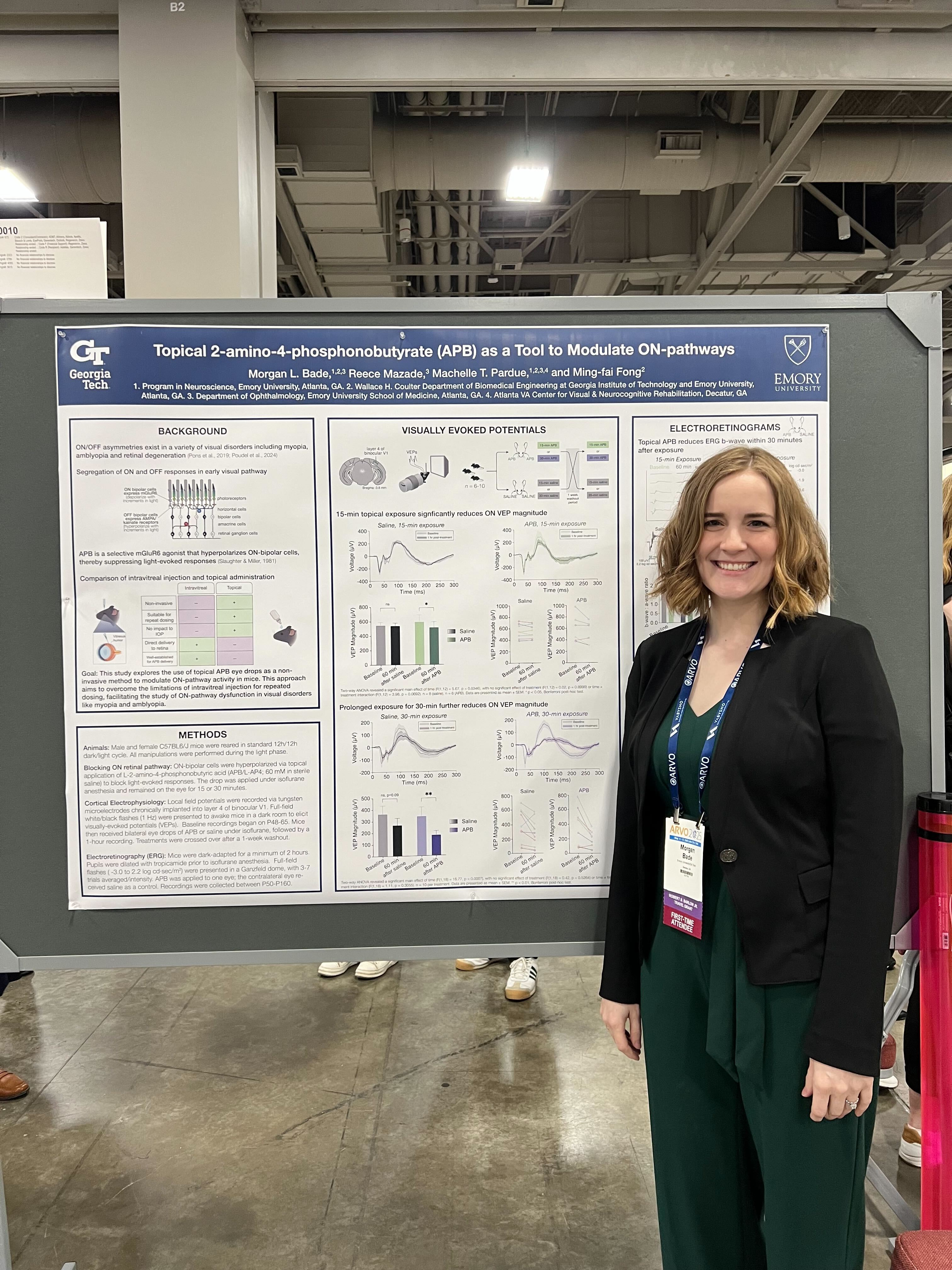 Morgan and Chao present at ARVO