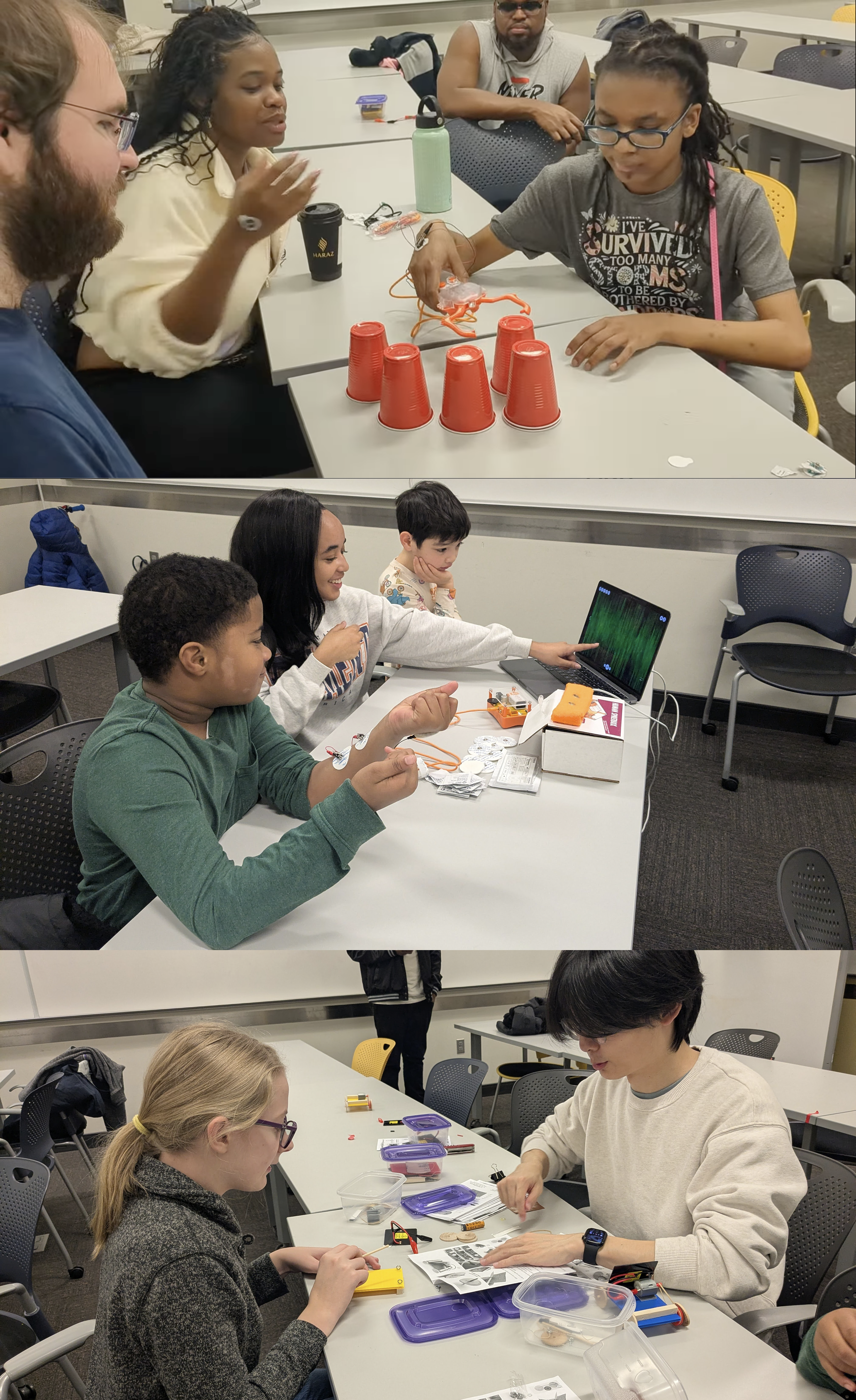 STEM workshop for visually-impaired youth